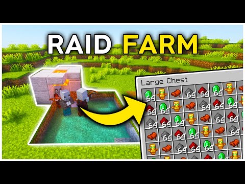 The EASIEST Raid Farm in Minecraft Java 1.21.6 (Tutorial)