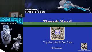 Ballroom A Friday Mar. 06 - SCaLE 23x