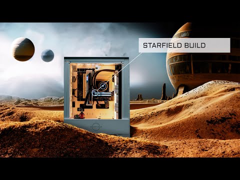 An OUT OF THIS WORLD Starfield Inspired PC Build | Thermaltake CTE T500