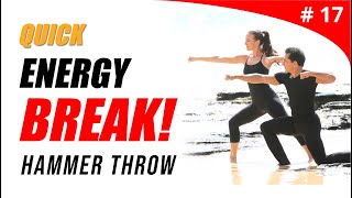 2 Minute Energy Break with Gilad | Hammer Throw