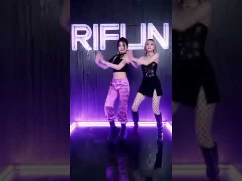 Lana and Serena in the TikTok challenge 😍#riflin #리플린#Serena#세레나#Lana #라나 #K-pop#TikTok #🐱#🐿