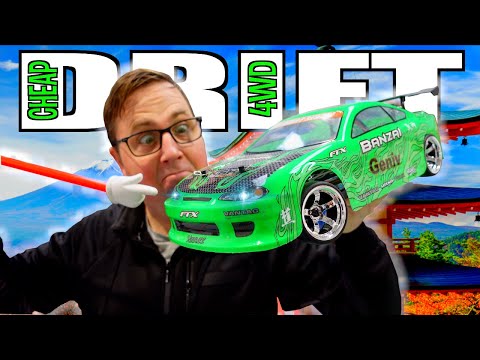 CHEAP 4WD RC Drift Car - it Does Actually Drift!