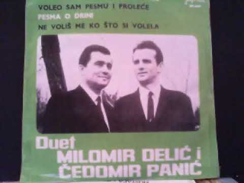 Duet Milomir Delic i Cedomir Panic Ne volis me ko sto si volela 1968