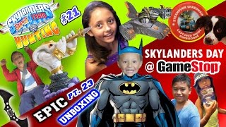 King Cobra Cadabra vs. Batarang Epic Unboxing #23 + Superchargers Pre-Order (Skylanders Hunting #21)