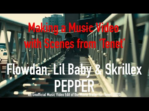 Making a HYPE Music Video for 'Pepper' by Flowdan, Lil Baby & Skrillex using TENET Firetruck Scene