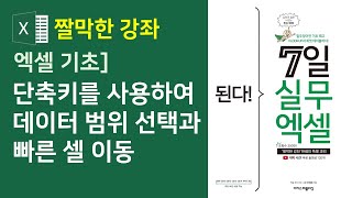 엑셀 기초] 단축키를 사용하여 데이터 범위 선택과 빠른 셀 이동 (자막)