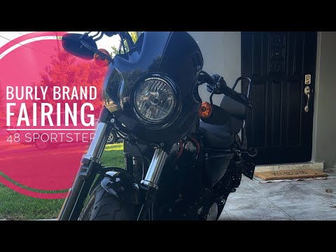 Burly Brand Fairing on Harley Davidson Forty-Eight