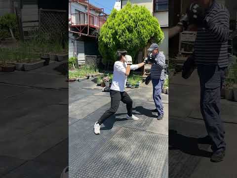 せんどー練習68日目のジャブ、ラスト
