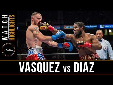 Vasquez vs Diaz HIGHLIGHTS: July 16, 2016 - PBC on FOX