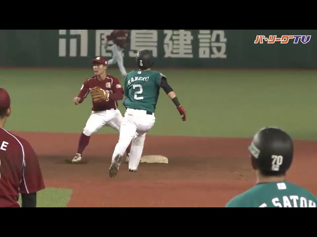 走れ金子!! ライオンズ・金子侑 1試合3盗塁を記録して50盗塁到達!!