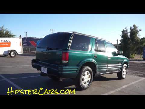 1997 Oldsmobile Bravada Smart Trak SUV Preview Video