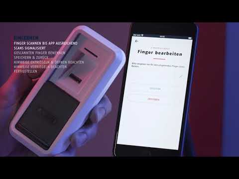 Einlernen | ABUS HomeTec Pro Bluetooth®-Fingerscanner in HomeTec Pro App