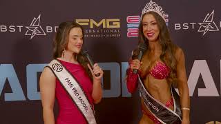 FMG International Worlds 2025 backstage interview with 332 Melissa Green