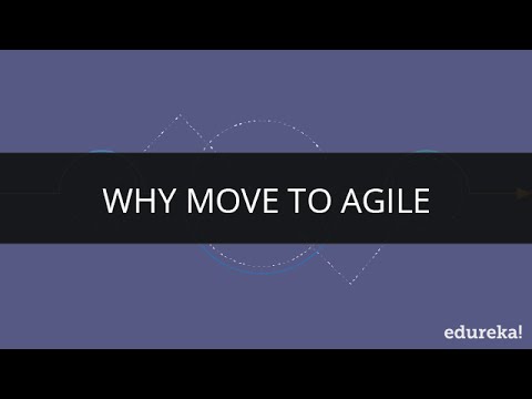 Why Move to Agile | Why Agile | PMI ACP Training | Edureka