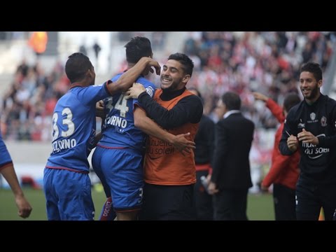 Reims 0 : 1 Nice : le but de Saïd Benrahma