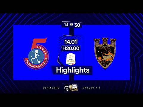 Italservice Pesaro-Ecocity Genzano 2-3 | Matchday 13 | Serie A 2024/2025 | Highlights