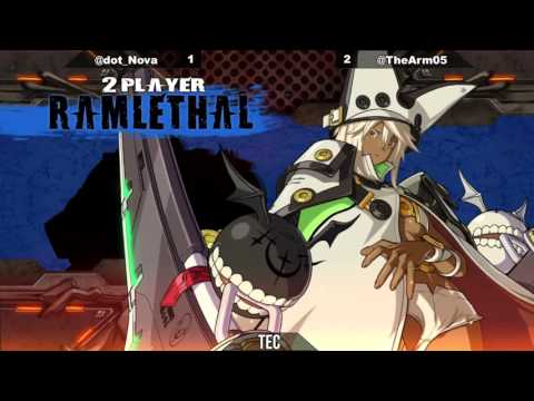 GGXRD: Dot Nova (Potemkin)  vs The Arm (Ramlethal)
