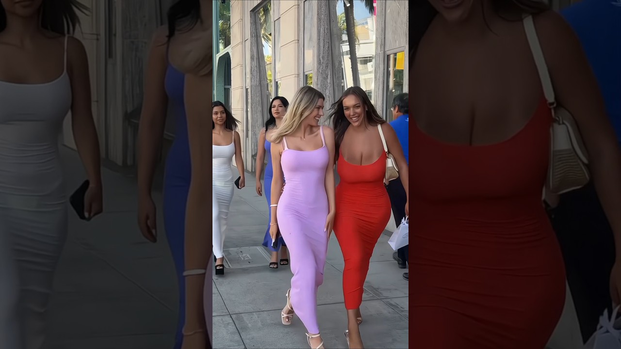 Street Fashion Walk ✨ | Turning Heads with Every Step! #fashion #ootd