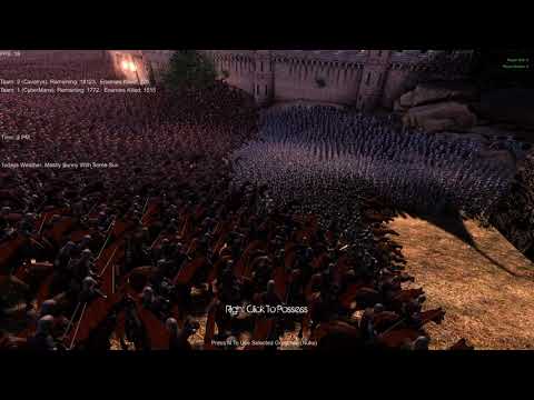 19,600 Cavalry vs 2,000 Cybermen Ultimate Epic Battle SImulator