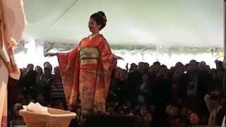 ブルックリン・ボタニック・ガーデン桜祭り　着物Show