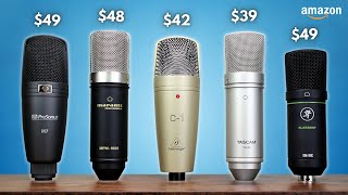 Video thumbnail for BEST MICROPHONES FOR VOCALS (Under $50 on Amazon) by Edward Smith