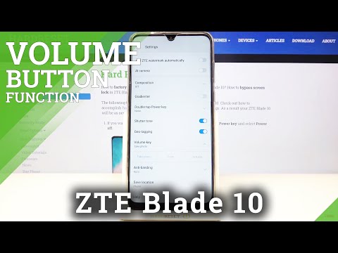 ZTE Blade 10 – Change & Manage Volume Button Function