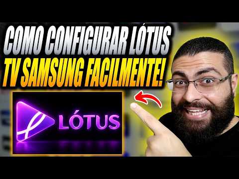 Aplicativo LÓTUS IPTV Como Configurar na TV Samsung?