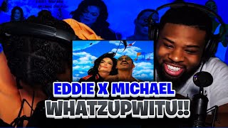BabantheKidd FIRST TIME reacting to Eddie Murphy ft. Michael Jackson - Whatzupwitu! Eddie did this..