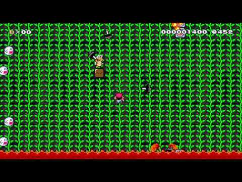 3 BOSS/Stroll in lianas by Patt 一SUPER MARIO MAKER一 No Commentary 1AL