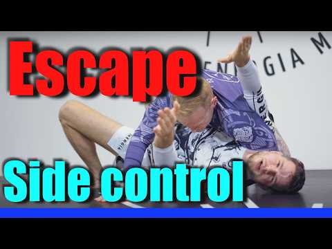 Side control ESCAPES | BJJ Fundamentals