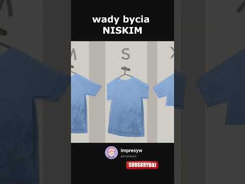 Wady bycia niskim #short #niski #wzrost #chudy #animacja #animacje #animation #fyp