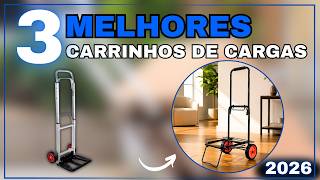 TOP 3 Carrinhos de Carga Dobráveis 2026: Brmogi 150kg, Luatek LWJ-193 ou Carrinho Dobrável 60kg
