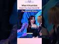 When Virtual Idols Meet The Real World #kpop #shorts