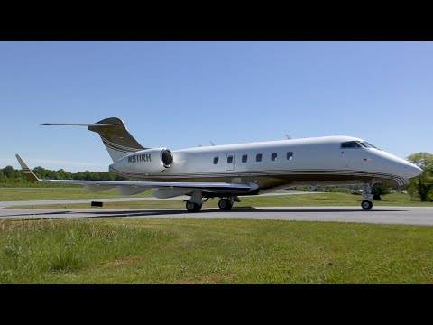 Hendrick Motors VIP Jet Lands at Talladega
