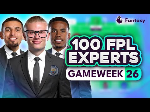 FPL GW26 EXPERT Transfer Trends & Best Triple Captain! 🧠 100 Experts Reveal Gameweek 26 Team Plans