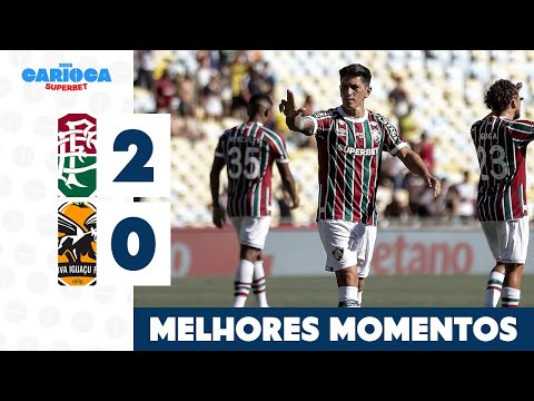 FLUMINENSE 2 X 0 NOVA IGUAÇU - MELHORES MOMENTOS - CARIOCA SUPERBET 2025