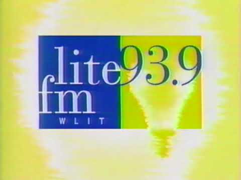 WLIT 93.9 Lite FM (1995) Television Commercial - Chicago, Illinois
