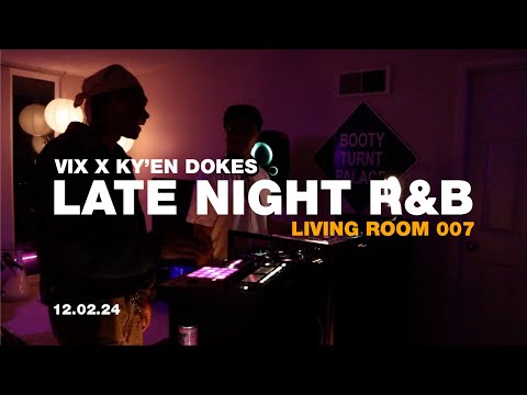 R&B Mix | Late Night R&B | Aaliyah, SZA, Usher, Miguel | Living Room 007 | VIX x Ky'en Dokes