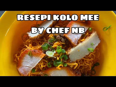 Resepi Kolo Mee merah