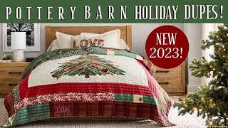 POTTERY BARN holiday decor DUPES 2023!