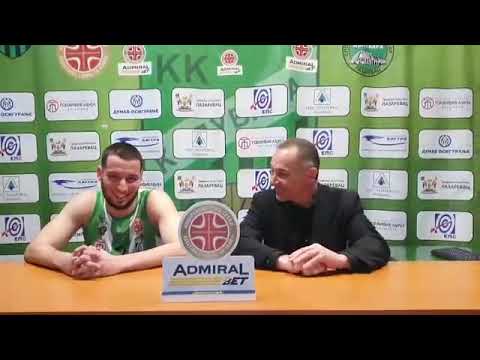 Press konferencija KK Kolubara LA 2003 KK Vršac 29.kolo Admiralbet KLS 2023