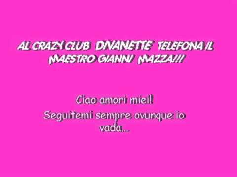 DIVANETTE TELEFONA IL MAESTRO GIANNI MAZZA