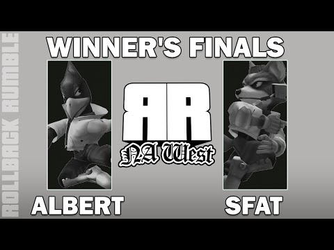 Albert (Falco) vs SFAT (Fox) | Winner's Finals | Rollback Rumble: NA West 1
