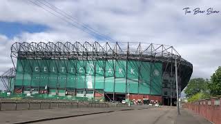 We visited Celtic Park while taking a walk in Glasgow!!!