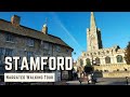STAMFORD | 4K Narrated Walking Tour | Let's Walk 2022