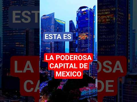 LA PODEROSA CAPITAL DE MEXICO #latinoamerica #mexico #city #modern #travel #dji #skyline #fyp #cdmx