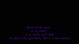 Konshens ft Romain Virgo We No Worry Bout Them lyrics