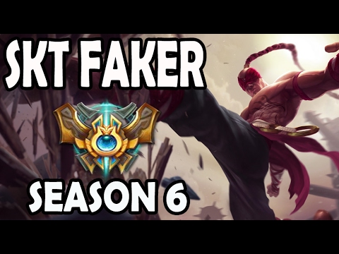 SKT T1 Faker Lee Sin vs Elise Jungle Ranked Challenger Korea