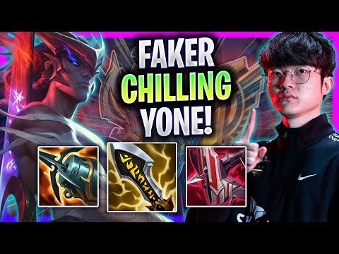 FAKER CHILLING WITH YONE MID! - T1 Faker Plays Yone Mid vs Sylas! | Season 2024