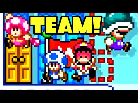 Super Mario Maker 2 Multiplayer Co-Op Online